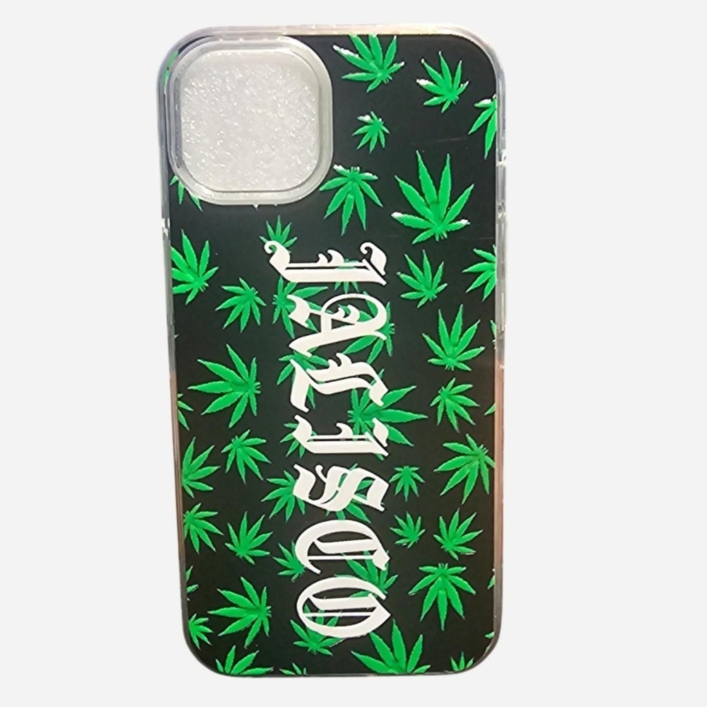 Green Leaf Pattern Phone Case Jalisco